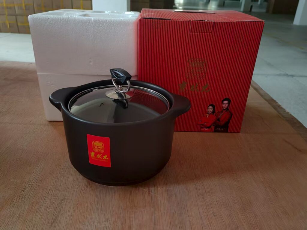 3-Liter Ceramic Soup Casserole Pot - Heritage Kitchenware