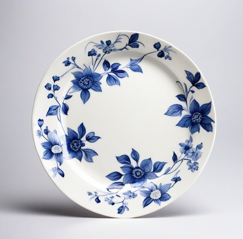Elegant Handcrafted Porcelain Serving Platter for Modern Dining