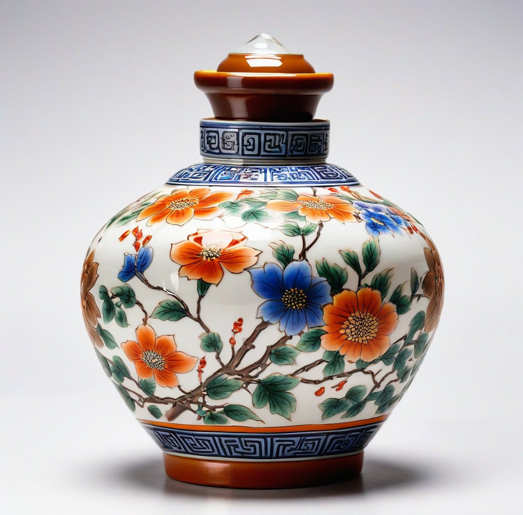 Traditional Ceramic Oil Lamp for Cozy Home Ambiance