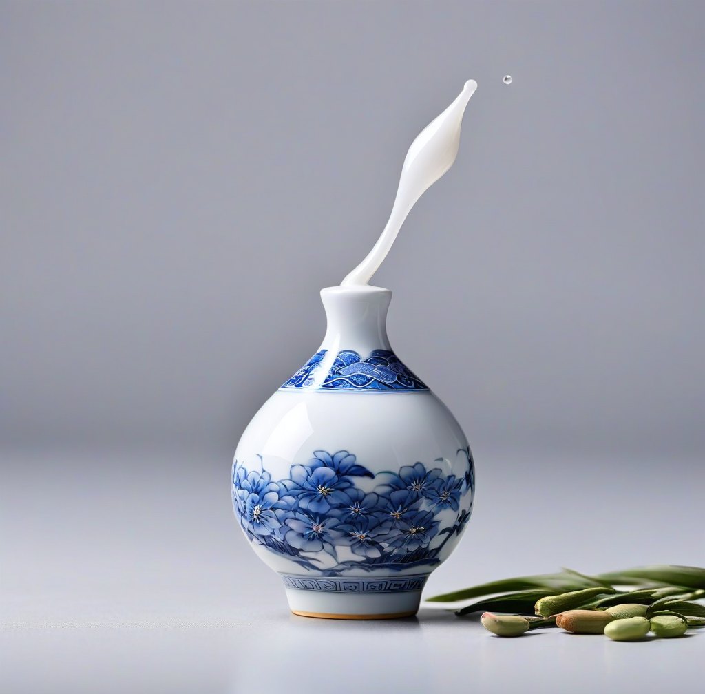 Delicate Porcelain Water Dropper for Essential Oils