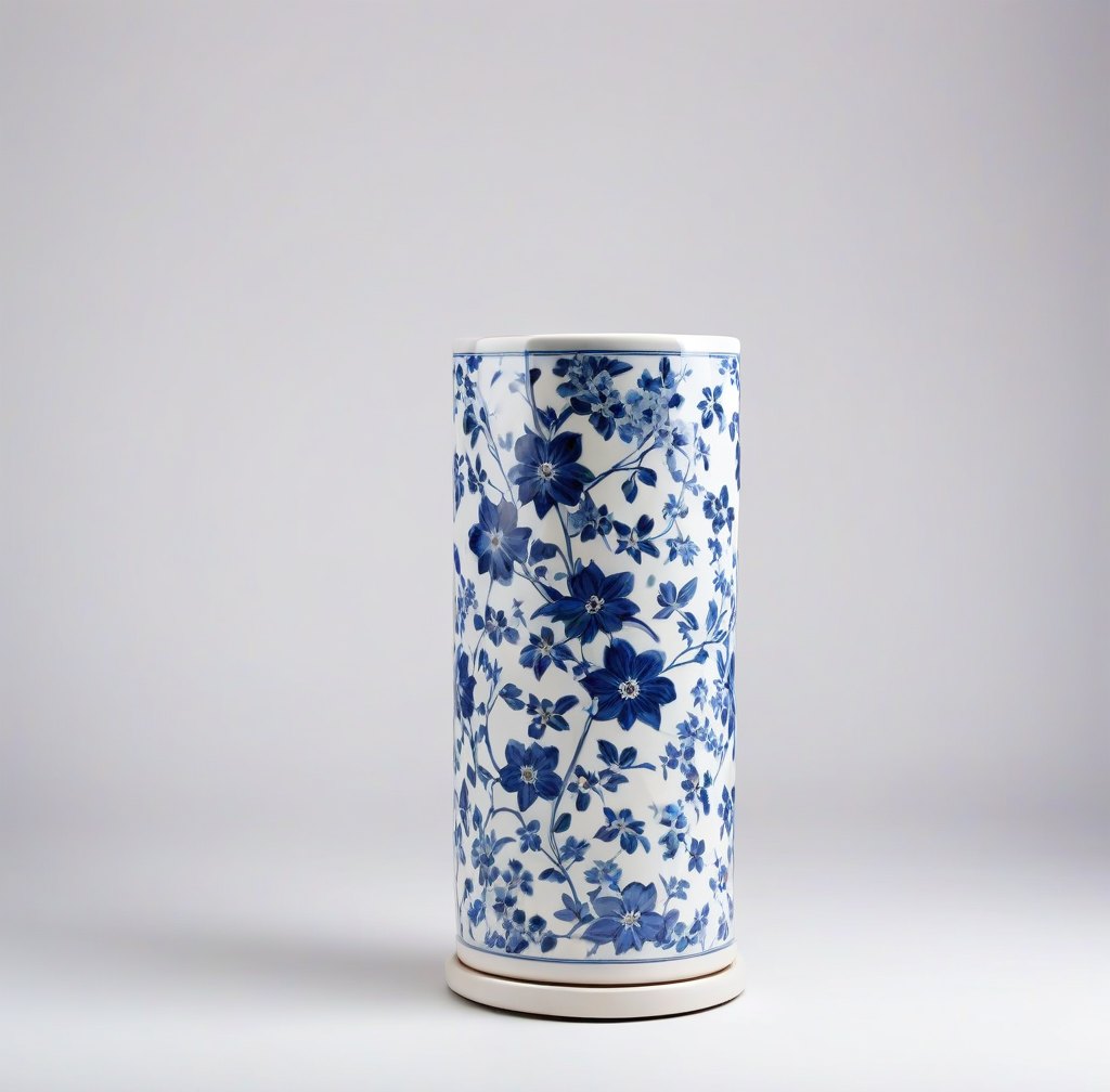 Sturdy Porcelain Umbrella Stand for Entryway Decor